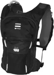 FITLY Sub180 Running Pack Hydration Vest - One Size Fits All, Edgy Black