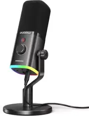 MAONO Dynamic Gaming Microphone: USB XLR Dynamic Computer Microphone with Softwa