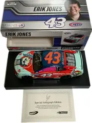 2021 ERIK JONES Autographed #43 Power to the Patients 1:24 72 Made