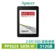 Apacer 宇瞻 PPSS25 SATA3 2.5吋 512GB NAS 固態硬碟