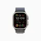 Apple Watch Ultra 2 49mm 鈦金屬錶殼搭配藍色高山錶環M-GPS+行動網路版