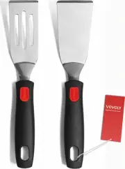 Professional Mini-Serving Spatula Set, Stainless Steel Cutter and Serve Turner