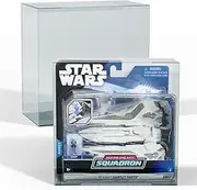 EVORETRO PET Protectors for Star Wars Micro Galaxy Squadron Starfighter (0.40mm, 10-Pack) – Clear Display Cases for Action Figures & Collectibles – Fits Star Wars, AEW, Marvel Legends, and More