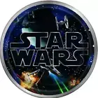 Unique Star Wars Epic Battle Round Dinner Plates-8 Pcs, 9", Multicolor