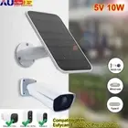 1-4PCS 10W Solar Panels for Eufy Eufycam Cam E/2C/E/2 Pro Wall Mount Micro USB C
