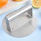 Stainless Steel Hamburger Smasher Circular Square Meat Press Mold Pancake