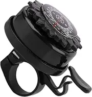 Bike Ring Bell - Loud Bike Bell - Handlebar Chime Compass Cycling Accessory for Commute Road School Sports Camping City Beach Outdoor Mountain Racing Park Kids