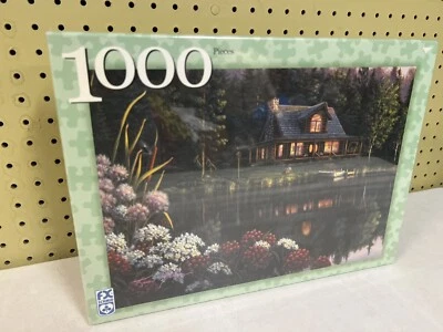 New BESIDE STILL WATERS Jigsaw Puzzle PANORAMIC Masterpieces Schmid Sealed