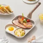 Mini Pancake Pan Egg Skillet for Breakfast with Handle Omelet Pan Omelette