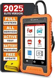 LAUNCH X431 Elite for Benz OBD2 Full System Code Reader, 31+ Functions, Bi-Directional Car Diagnostic Tool for Benz/Maybach/Sprinter, ECU Coding Key Programming OBDII Scanner,Update without cost