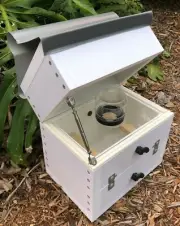 Harvest Honey Your Own Perspex Jar Stingless Australian Native Bee Side Entry