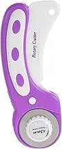 TEHAUX Simple Roller Knife for Sewing Fabric Cutting Tool Circle Cutter for Quilting Round Roller Cutter for Leather
