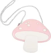 [COLLBATH] Mushroom Shape Crossbody Bag for Women Cute Purse for Teens Stylish Simplicity Shoulder Handbag present for Birthdays Special Occasions for Essentials