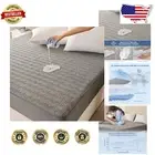 Luxurious Waterproof King Mattress Protector - Breathable Bamboo Charcoal Cover