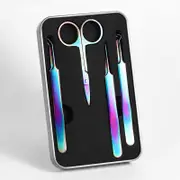 Tweezers and Scissors - 4pcs Set