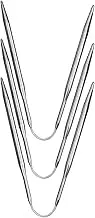 Double Pointed Knitting Needles Set - Stainless Steel Circular Knit Needle Craft Tool,23cm Knitting Needles Set, Sweater Gloves Knitting Hooks for Small Project