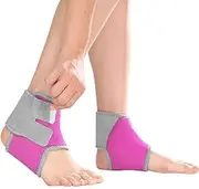 Kids Ankle Brace Support Sleeve, Help Prevent Ankle Sprains for Running, Dance, Hiking, Basketball, Football, Baseball,Tennis, Volleyball, Gymnastics, Athletics - One pair