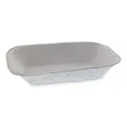 Pactive M633524Y Earthchoice Pulpex Steep Wall Food Tray, 9.13 X 6.88 X 1.75,