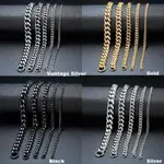 BRACELET GOLD LINK CHAIN FOR MEN WOMEN BRACELETS BANGLE GIFT