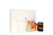 Swiss Arabian Bakhoor Dukhoon Al Haram by Swiss Arabian Gift Set -- Gift Set contains 2 x 1.7 oz Eau De Parfum in Wajd & Gharaam + 2 x 60 grams of Incense in Dukhoon Al Haram & Oud Muattar Mumtaz for Men