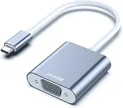USB-C to VGA Adapter, Benfei Thunderbolt 3 (USB Type C) to VGA Adapter Male to Female Converter Compatible for Apple New MacBook [2017,2016]