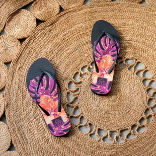 REEF海灘舒適SEASIDE PRINTS系列 美國海灘女款夾腳拖涼鞋 CI5450