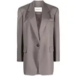[Low Classic] Low Classic Notched-lapel Single-breasted Jacket XS GREY