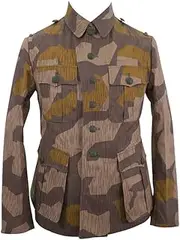 [militaryharbor] WW2 WWII German Heer Splinter 41 Brown Variation Camo M41 Field Tunic