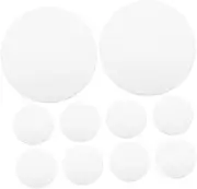 ERINGOGO 10PCS Light Diffuser for Lamp Shade Accessories Easy Installation for Uniform Illumination Protective Light Fittings for Drum Lampshades