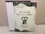 BLUE MOUNTAIN ARTS VALENTINE GREETING CARD New w/Envelope"Once in a Lifetime my"