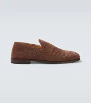 [Brunello Cucinelli] Brunello Cucinelli Suede loafers AU 8 brown