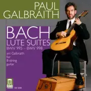 PAUL GALBRAITH * BACH LUTE SUITES 8 STRING GUITAR * SEALED CD
