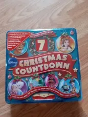 Disney Christmas Countdown Days Until Christmas NEW Sealed Tin Advent Calender