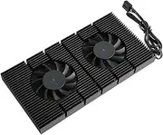 GPU Backplate Radiator, Aluminum Alloy Fast Heat Sink, GPU Cooler for RTX3090 3080 3070, with 4 Pin Backplane