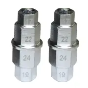 Steel Motorcycle Front Socket Driver Spanner Spindle Sleeve Auto Key