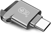 C271 Portable Type-C Card Reader Support TF ry Card Small Size Zinc Alloy Shell Compat with Type-C Devices Multicolor102 One Size