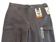 Dockers Grey Ultimate Cargo Straight Fit Pants Size W40 X L32