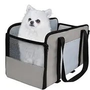 Car Seat Console Raiser - Car Seat Booster for Puppies, Dog Travel Bed with Non-Slip Backing, Waterproof Car Seat Booster Seat for Dogs, Pets, Scratch-Resistant, Washable, Back Seat Cover for W