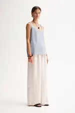 Eleanor Tank Dusty Blue Size 8 | Elka Collective