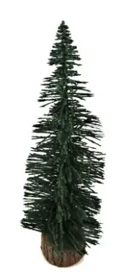 Dolls House 12" Spruce Conifer Tree Miniature Christmas Garden Scene Accessory