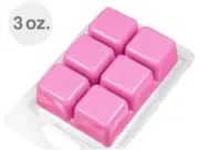 Square Cube Clamshells for Wax Melts or Tarts & Wickless Candles, Set of 50