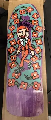 Unofficial MARK GONZALES Gonz & Roses Deck 10” Signed Certificate Artist Proof !