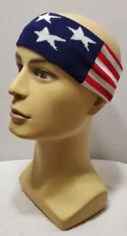 "BUY 1 GET 1 FREE" BIKER HEAD LINER Elastic SWEAT BAND American flag headband