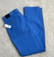 NWT Brooks Brothers chino Pants CLARK Blue Flat Front Cotton Pants Men's 32X32