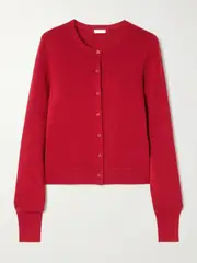 [ST. AGNI] ST. AGNI - Tencel™ Lyocell-blend Cardigan - Red - x large x large Red