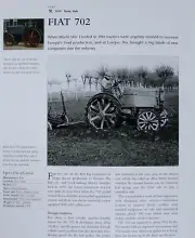 Fiat Tractor Picture Article Sheet Out of Print Farm Wall Art Decor Display