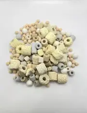 2lbs Aquarium Filter Media Bio Balls Ceramic Rings 9 In 1 For Fish Tank