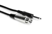 Hosa PXF-105 5FT Unbalanced XLR3F to 1/4 in TS