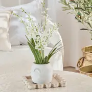 Artificial Potted Spider Orchid [MUSHPOTTOS24]