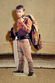 Wanted Dead or Alive, Steve McQueen Western Tabletop Display Standee 10.5" Tall